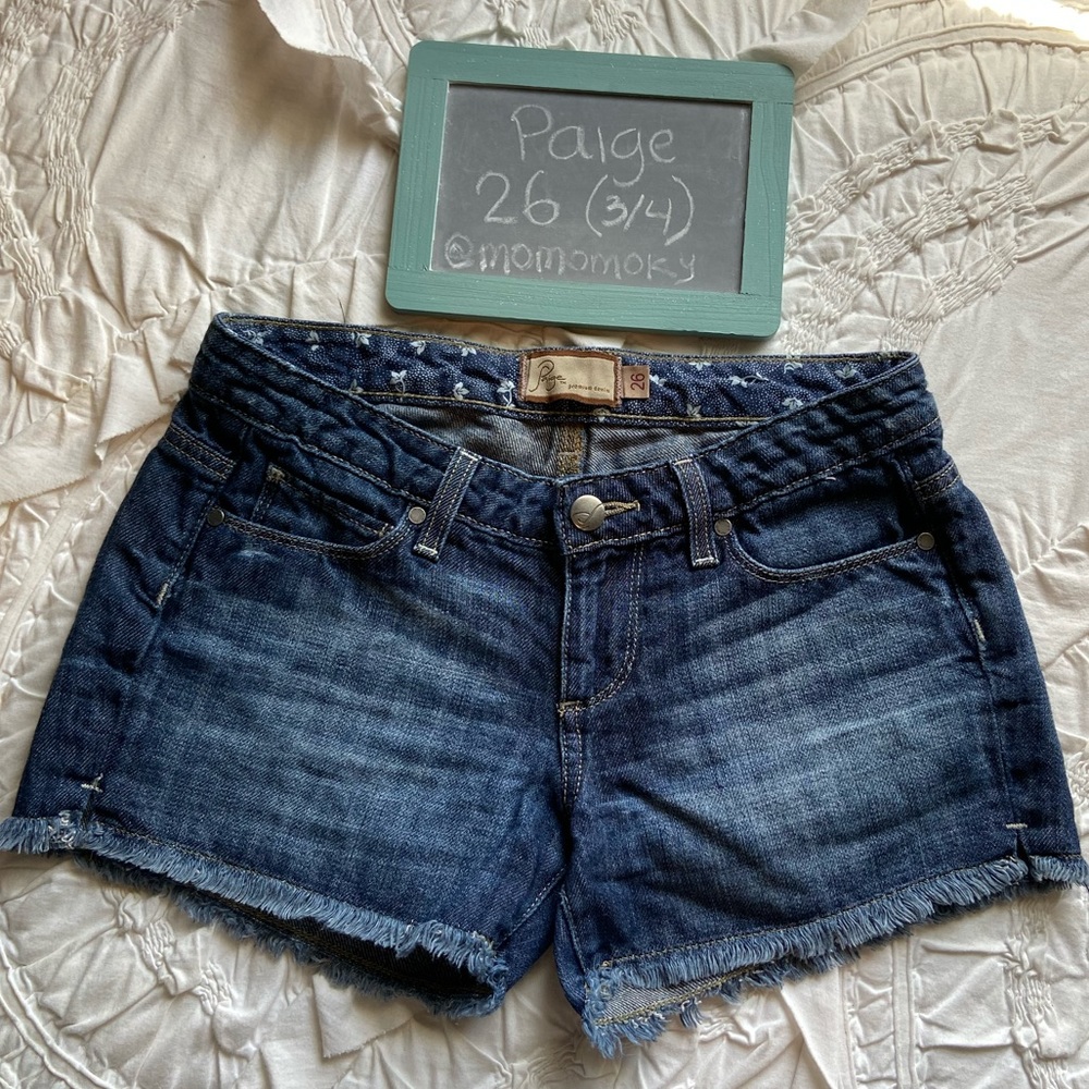 Paige Denim 26 (fits like 3/4) GUC